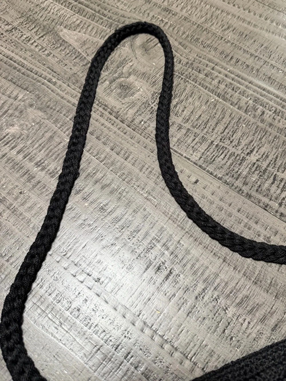 The Sak Black Crochet Crossbody Bag